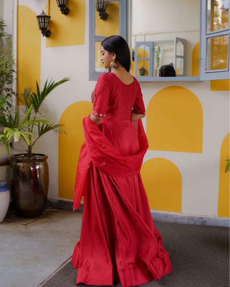 SINDOORI-SPARK GOWN SET