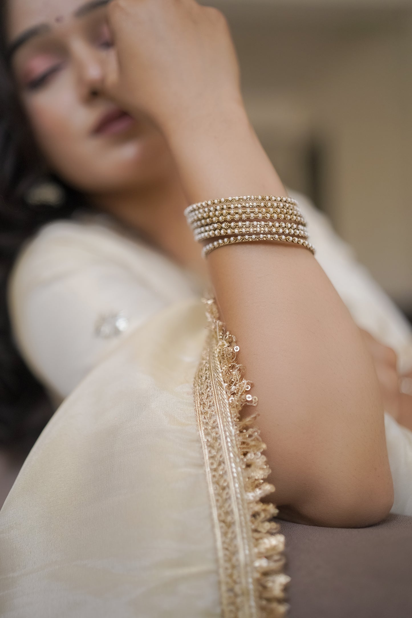 IVORY-SITARA SHARARA SET