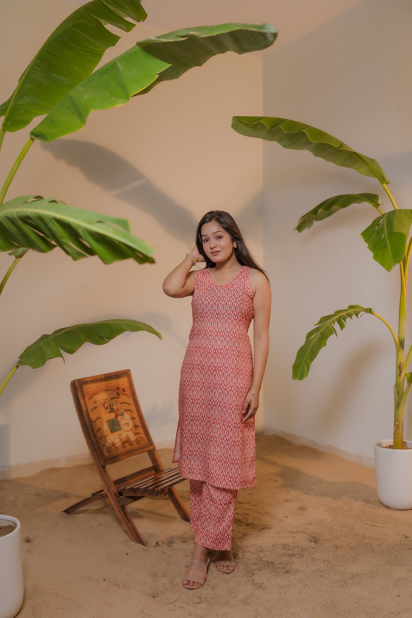 IKAT-RUST CORD SET