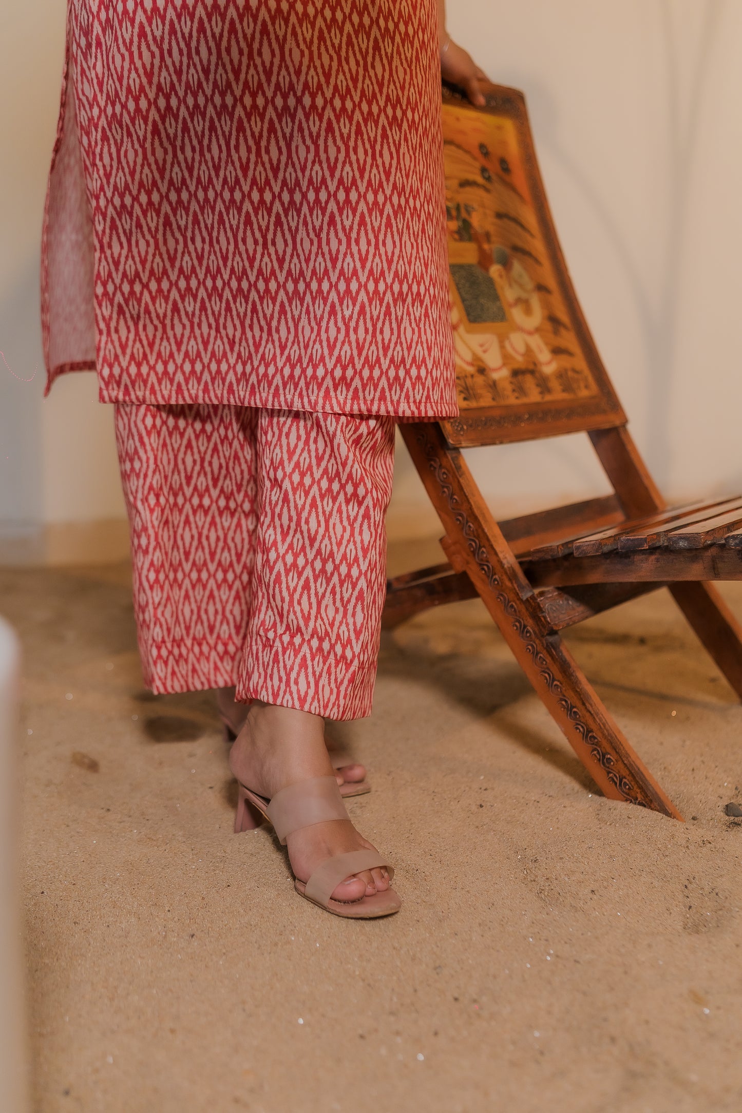 IKAT-RUST CORD SET