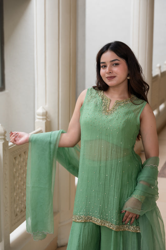 Pistacia Gharara Set