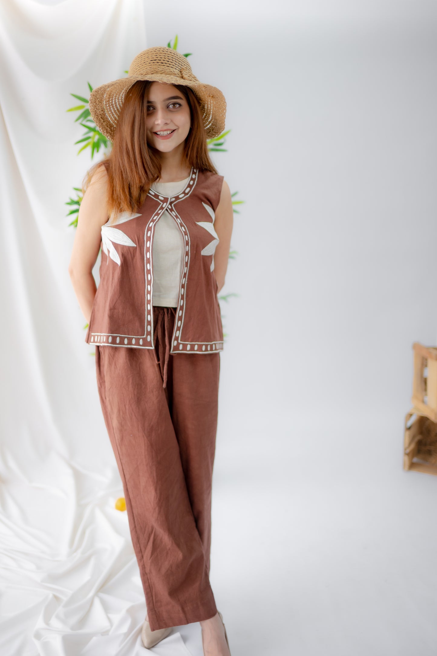 COCOA-BLOOM TOP CORD SET