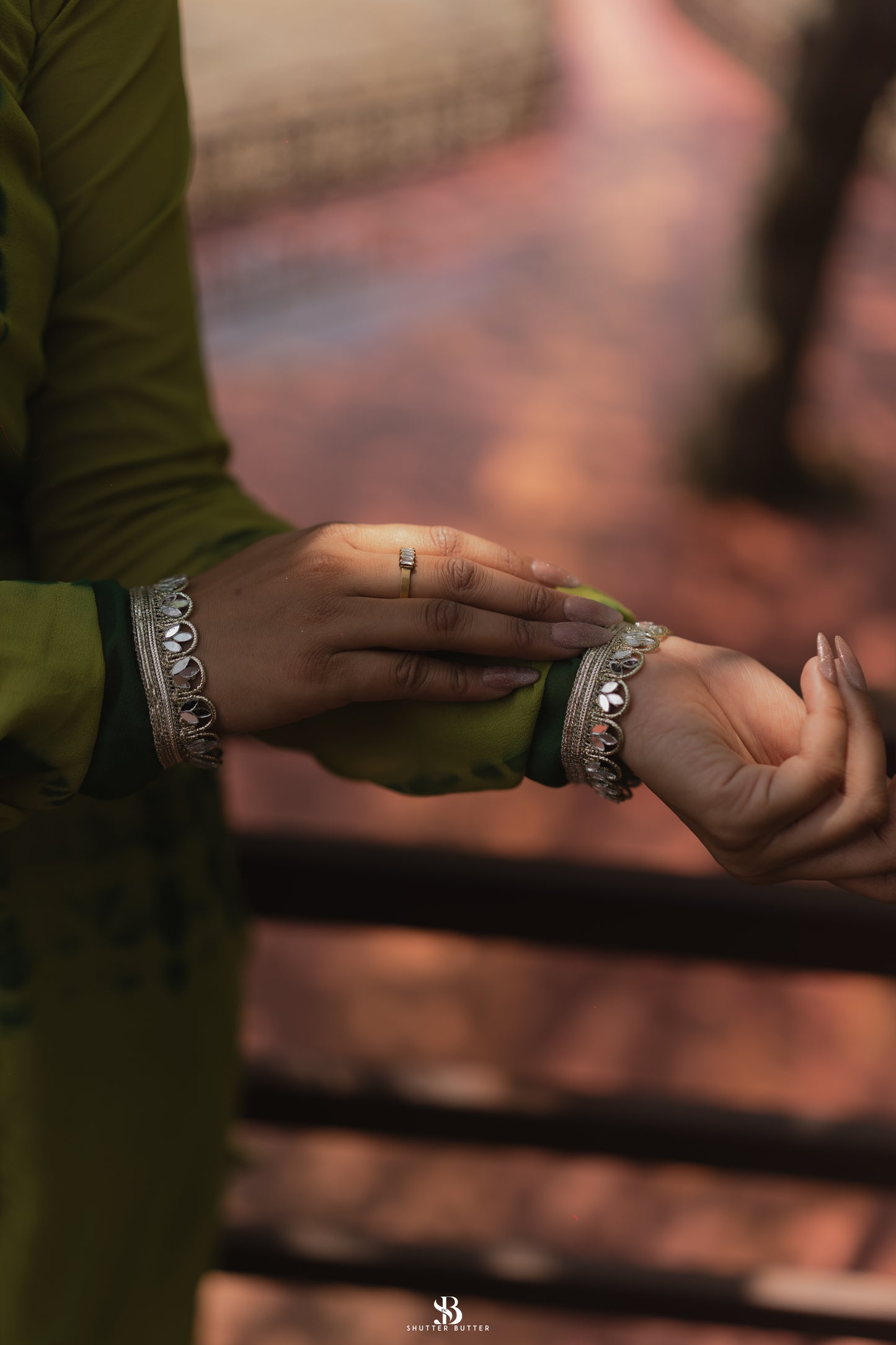 Green tie n'die Suit Set