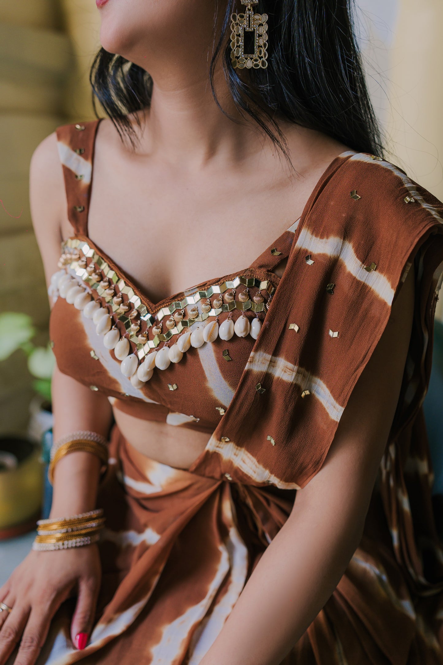 BADAMI-BLISS HANDYED SAREE