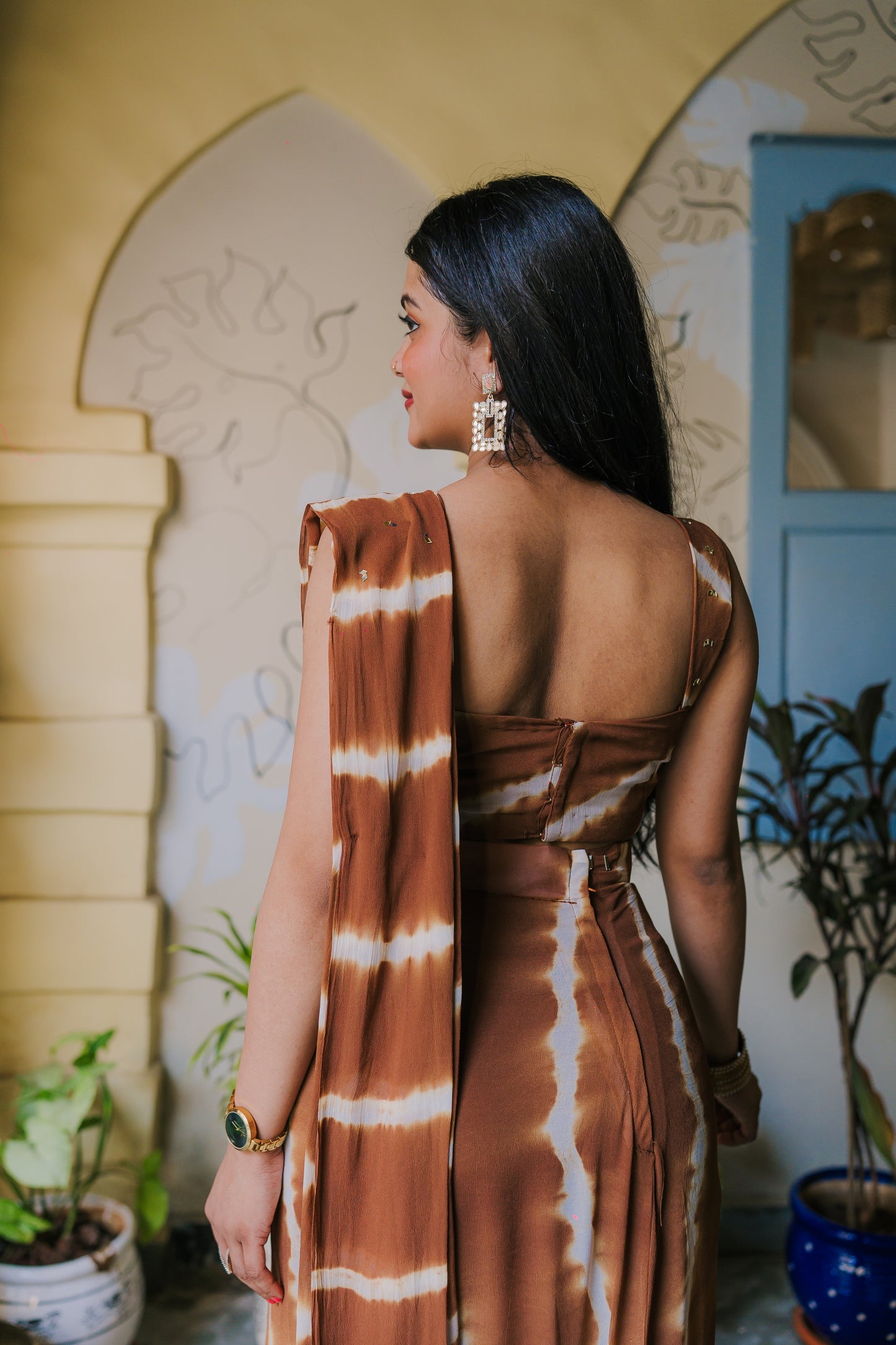 BADAMI-BLISS HANDYED SAREE