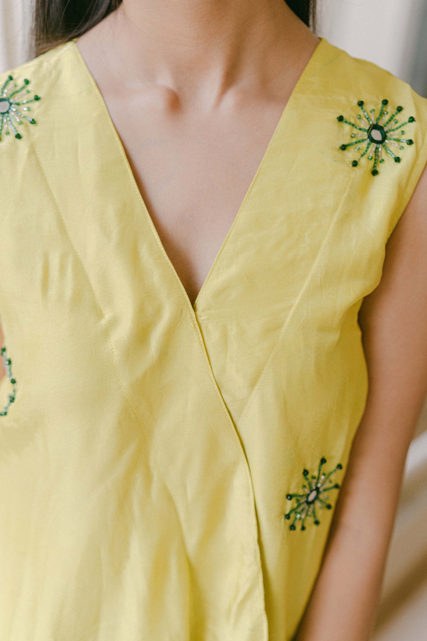 CITRINA-SHINE SHARARA SET