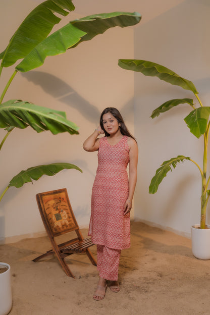 IKAT-RUST CORD SET