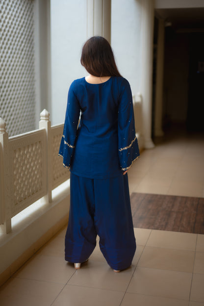 Sapphire Farshi Salwar Suit Set