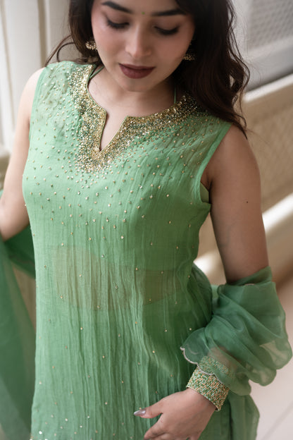 Pistacia Gharara Set