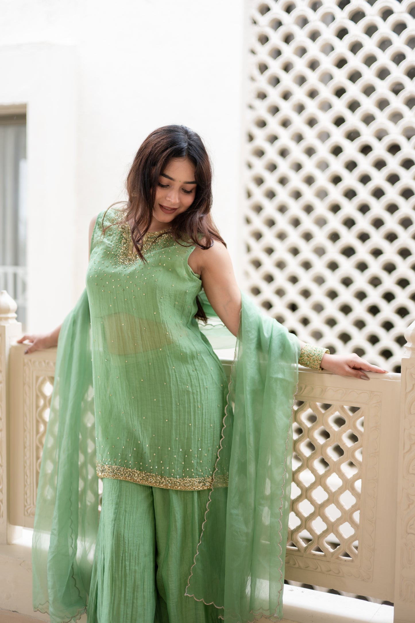 Pistacia Gharara Set