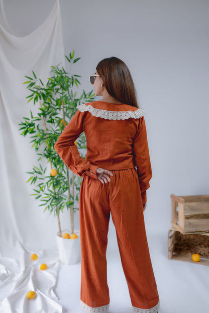 CINNAMON-LACE CORD SET